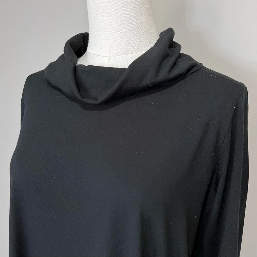 Eileen Fisher Long Sleeve Cowl Neck Tunic Size M - Picture 3 of 9